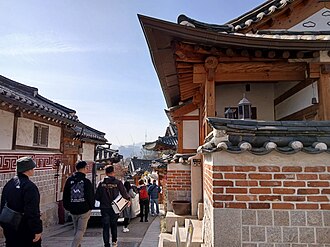 Bukchon Hanok Village in Seoul