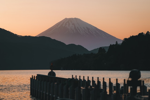 Scenic view in Hakone, Japan