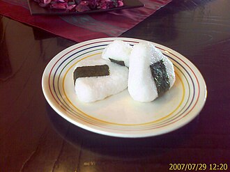 Convenience store onigiri in Japan