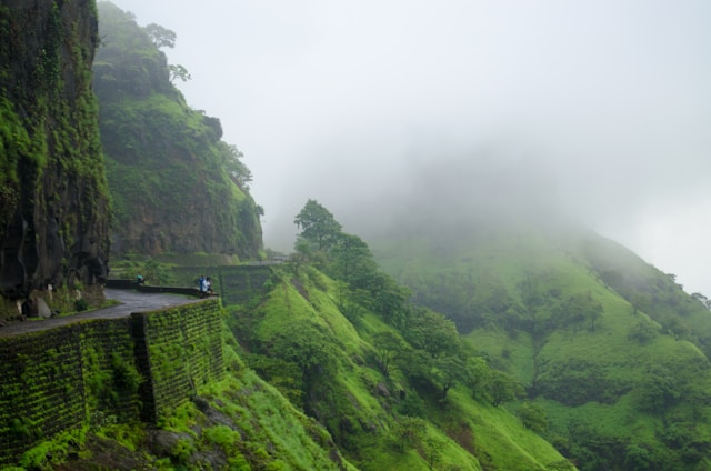 Western Ghats during monsoon season